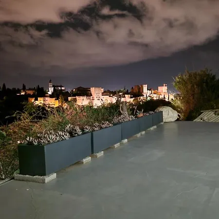 Luxury Cave 100m Super Terraza Vistas Alhambra Wifi بيت للعطل