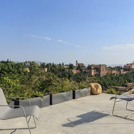 Luxury Cave 100m Super Terraza Vistas Alhambra Wifi بيت للعطل غرناطة
